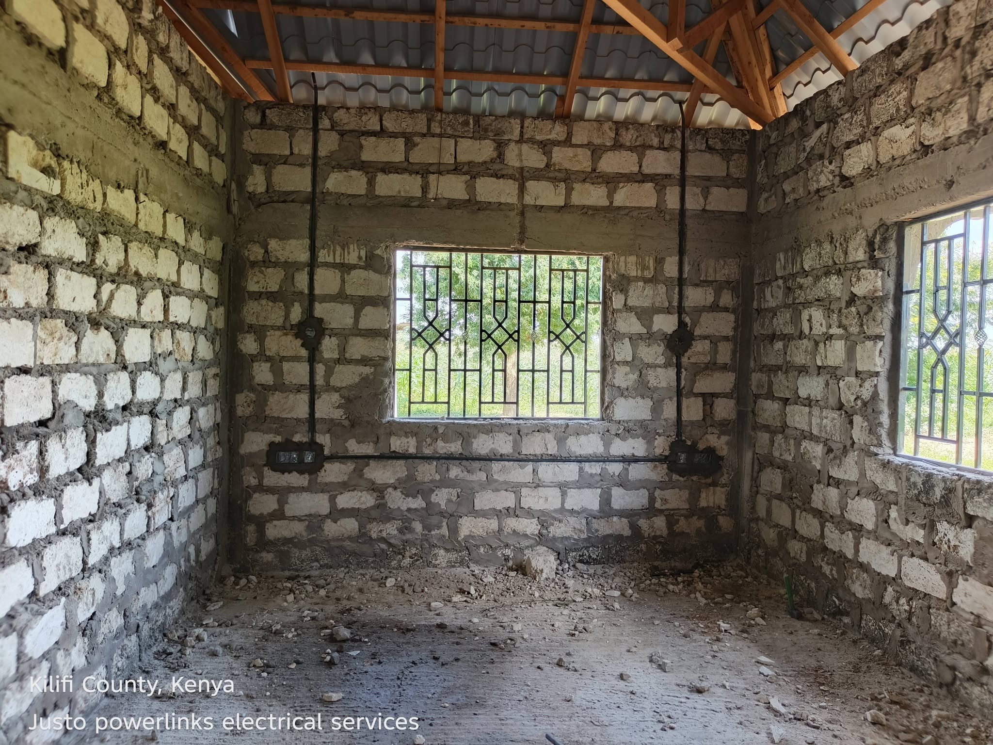 Electrical Piping and First Fix Electrical Installation Project in Kilifi County