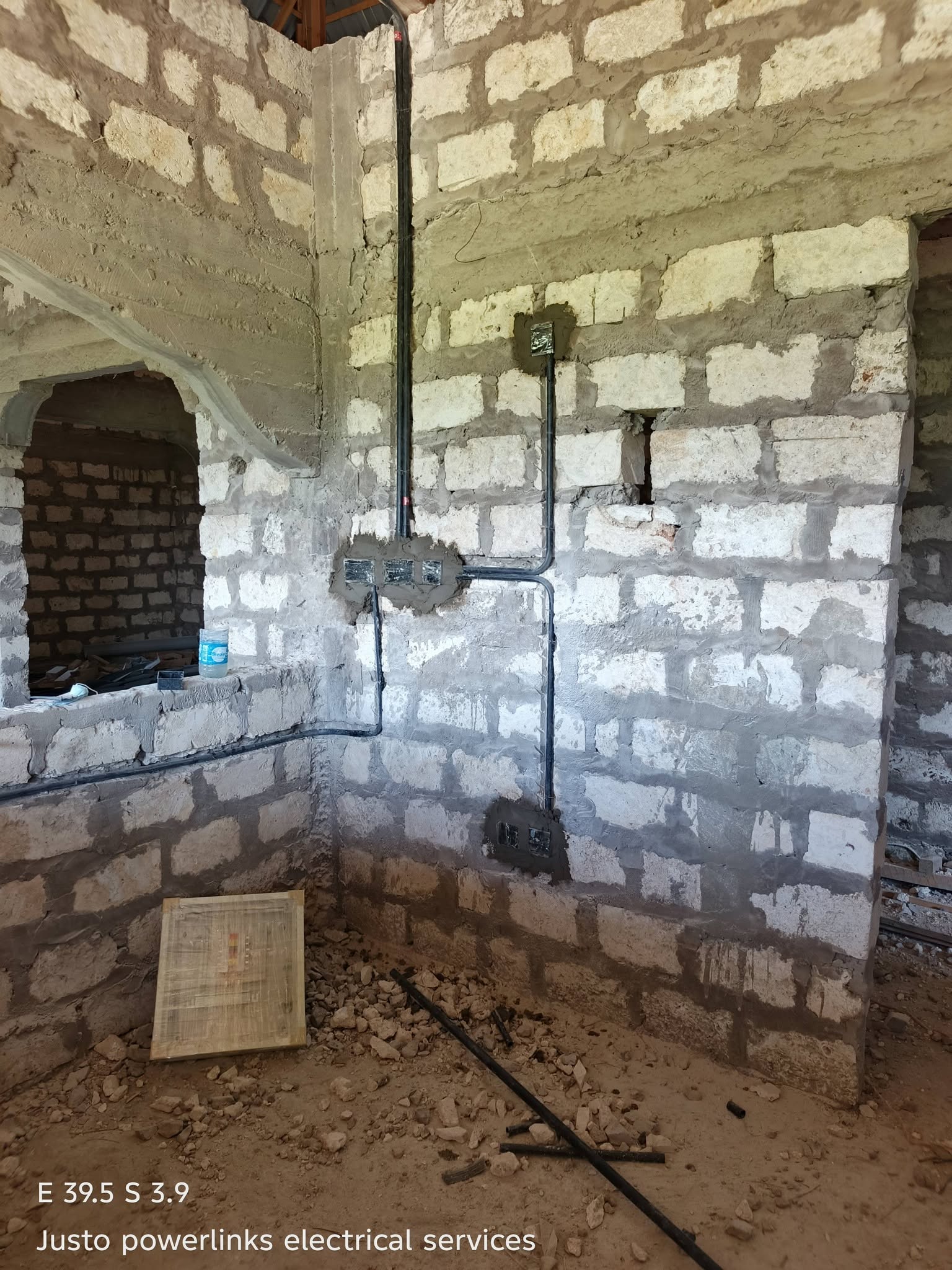 Electrical Piping and First Fix Electrical Installation Project in Kilifi County