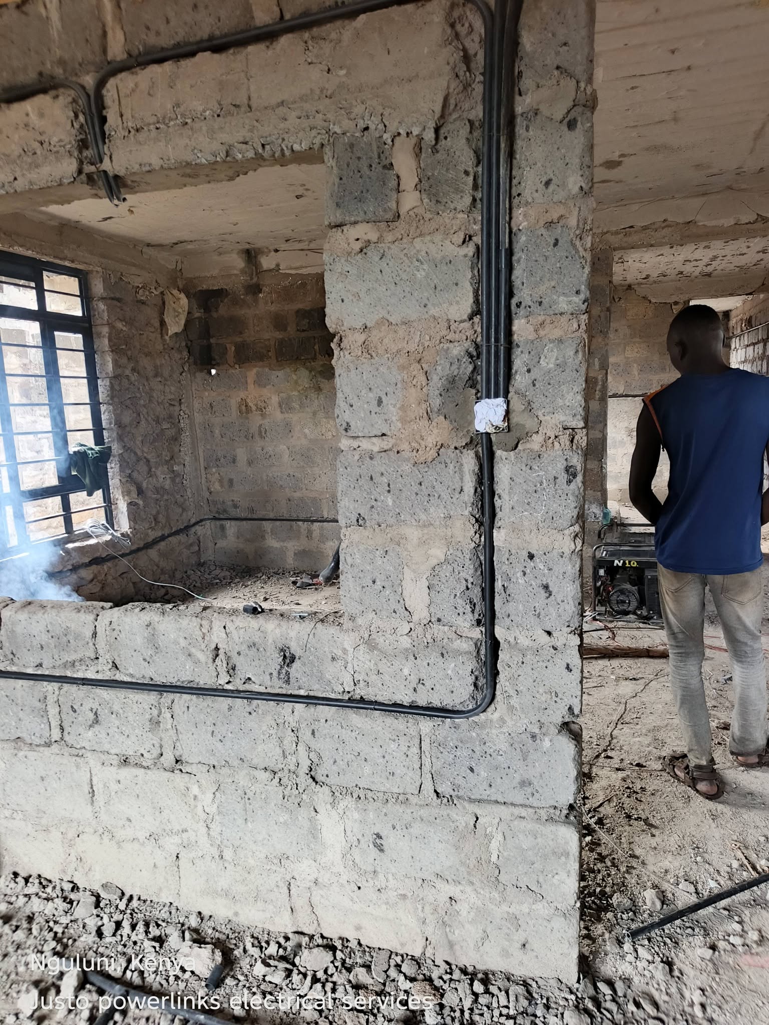 Electrical Piping Installation for Residential Development in Joska, Kangundo Road